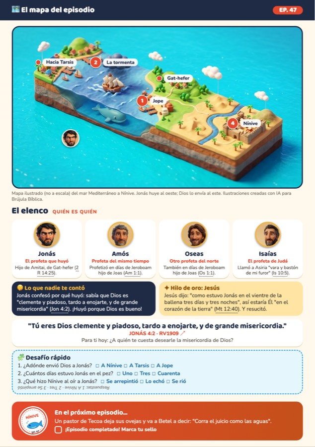 Página del mapa del Episodio 47
